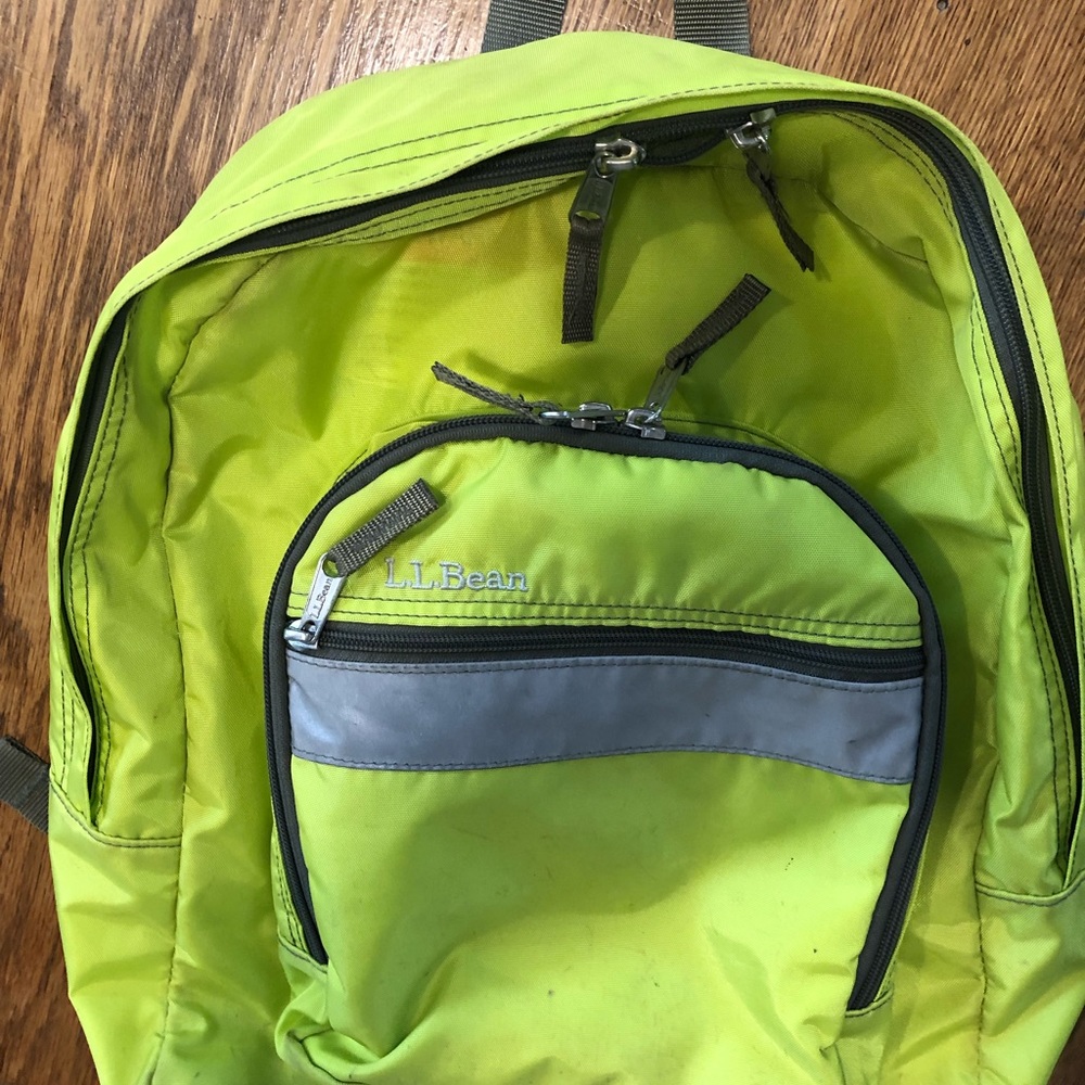L.L. Bean backpack green